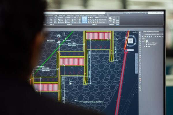 Engineer at work
